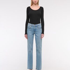 Abercrombie & Fitch Blue Straight Leg Jeans - like new